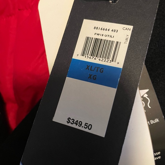 Tommy Hilfiger Peacoat mens XL With Tags never worn smoke free home - Picture 2 of 3